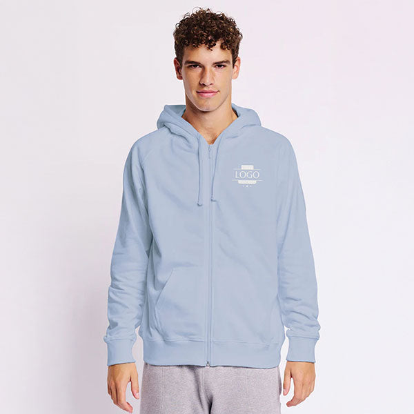 Neutral Fairtrade Organic Cotton Zipped Hoodie