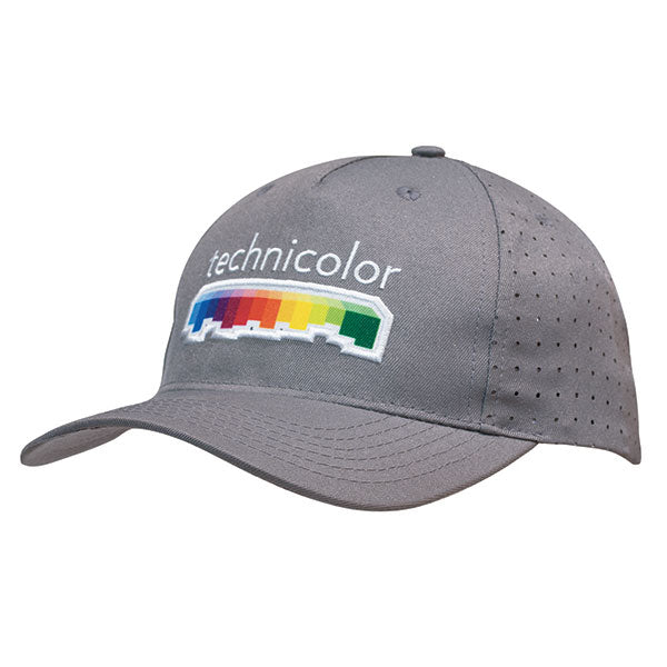 City 5 Panel Poly Twill Cap