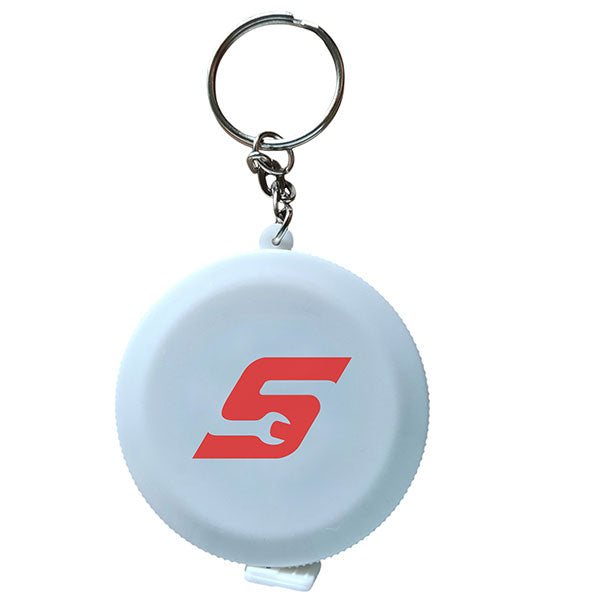 Slimmers/Tailors Measuring Tape Key Ring - Full Colour
