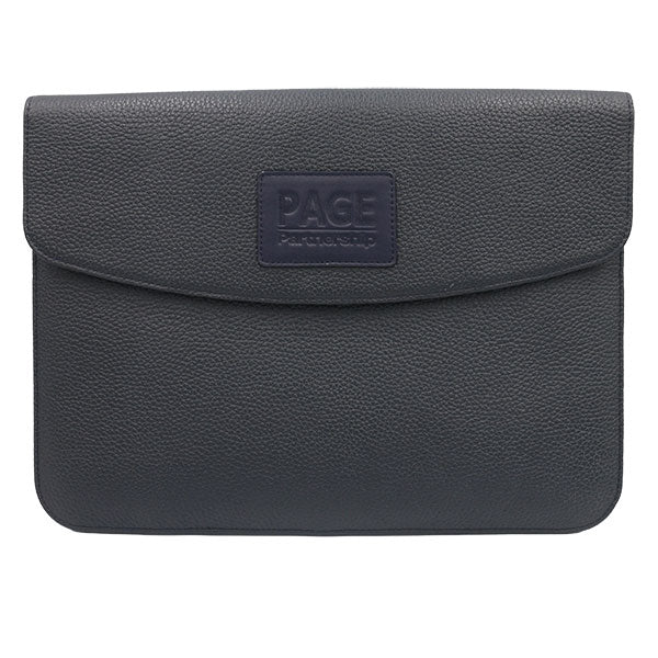 Pebbled Leather Laptop Sleeve