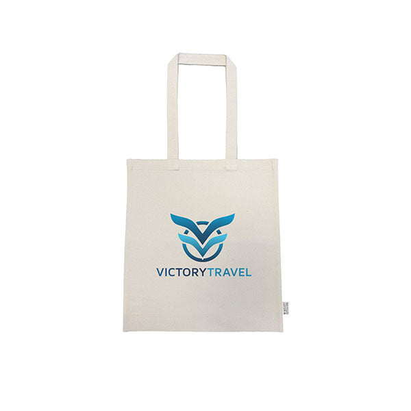 Green & Innocent Recycled Natural 8oz Canvas Bag - Taya - Full Colour