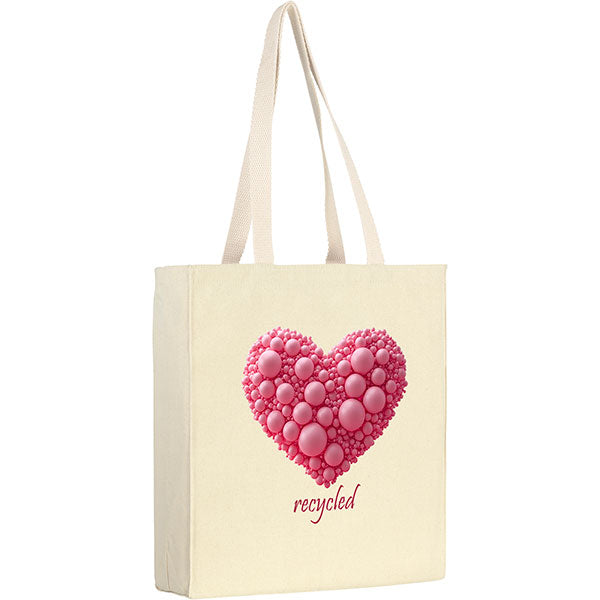 Aylesham Recycled 8oz Cotton Canvas Tote Bag - Full Colour