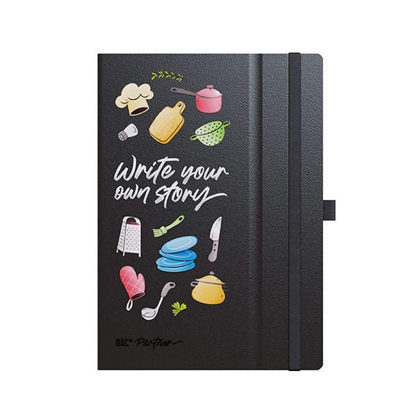 BIC A5 Notebook and 4 Colour Ballpen - Full Colour