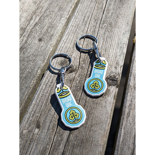 Trolley Stick Key Ring