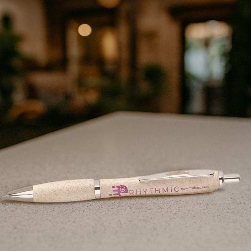 Contour Colour Wheatstraw Ballpen - Full Colour