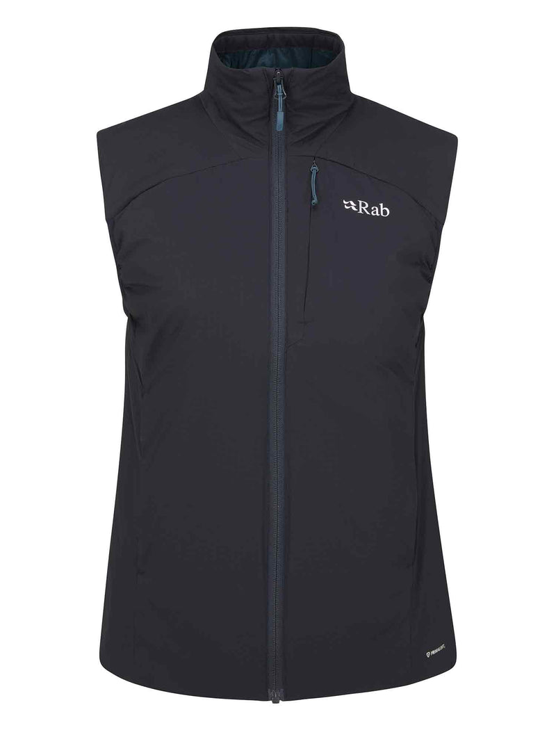 Personalised Rab Xenair vest - women's - front view