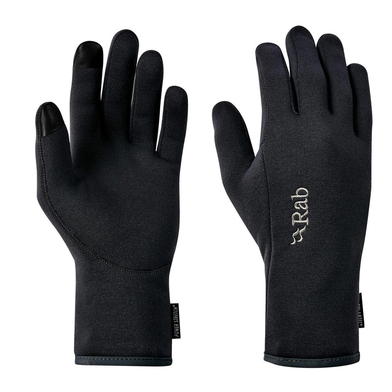 Personalised Rab powerstretch gloves