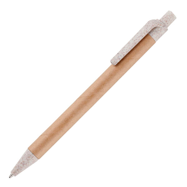 Cardboard pen printed with logo