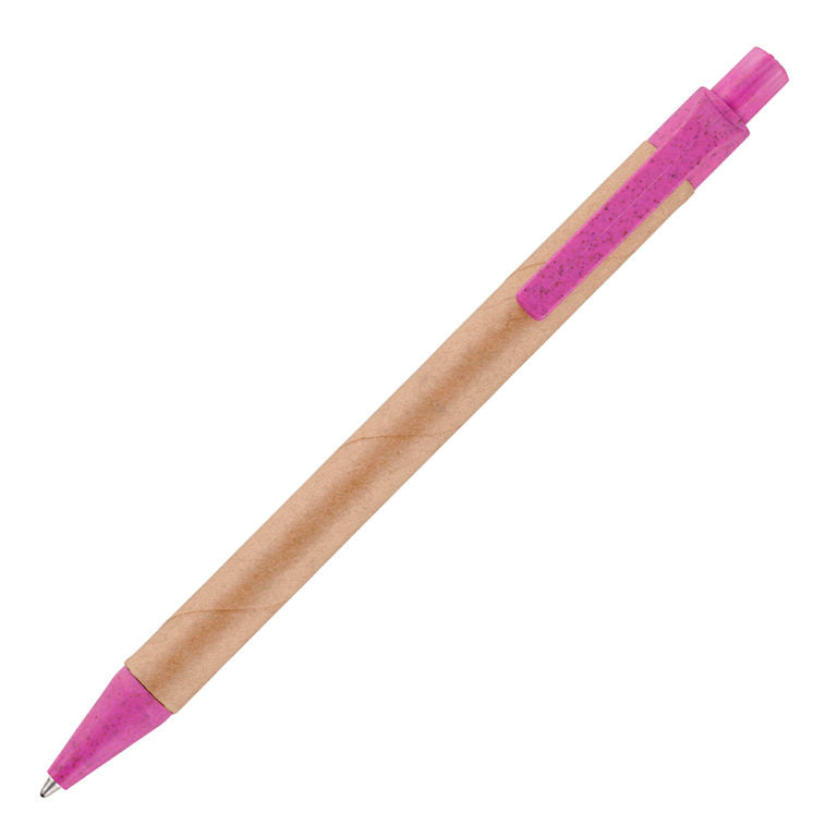 Cardboard pen printed with logo