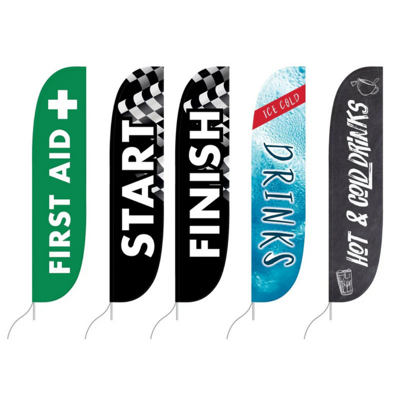 Race Event Feather Flags