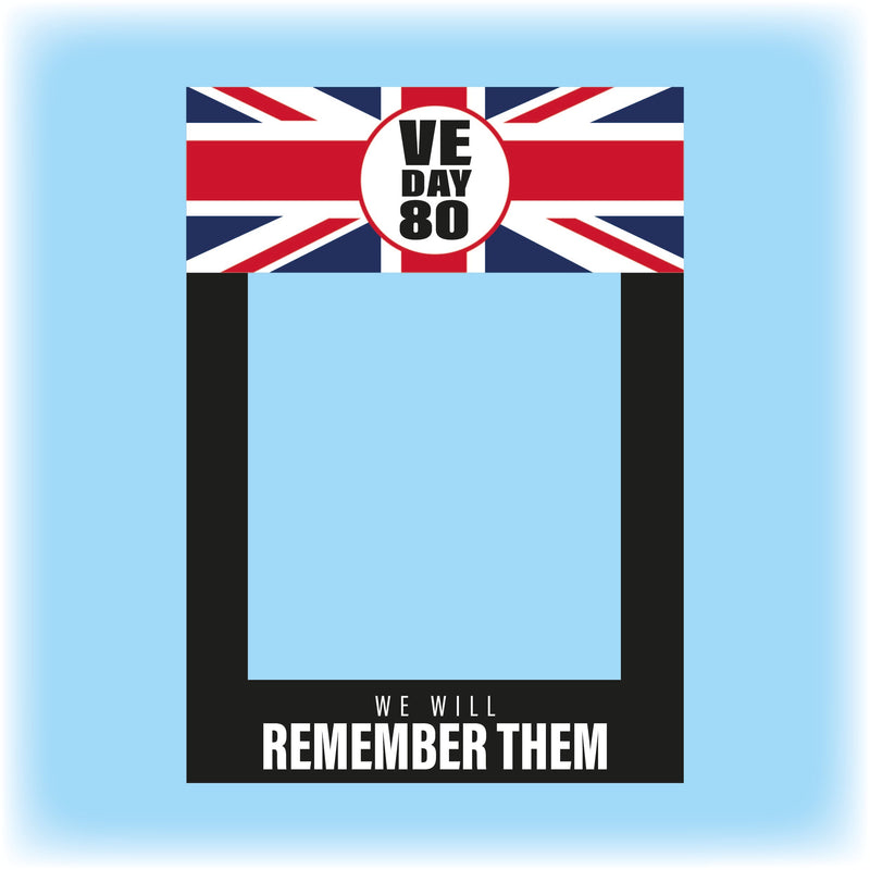 VE Day 80 Selfie Frame - Design 1