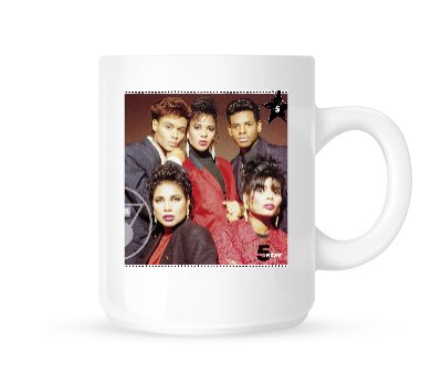 Personalised White Satin Mug