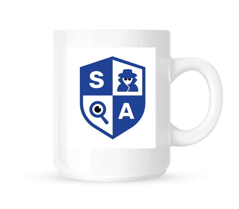 Personalised White Satin Mug