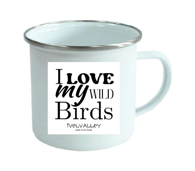 Personalised White Enamel Mugs