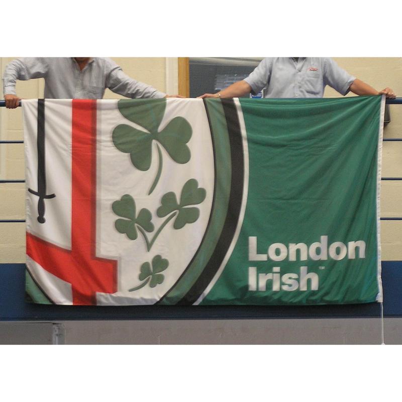 2.8m x 1.4m printed flag