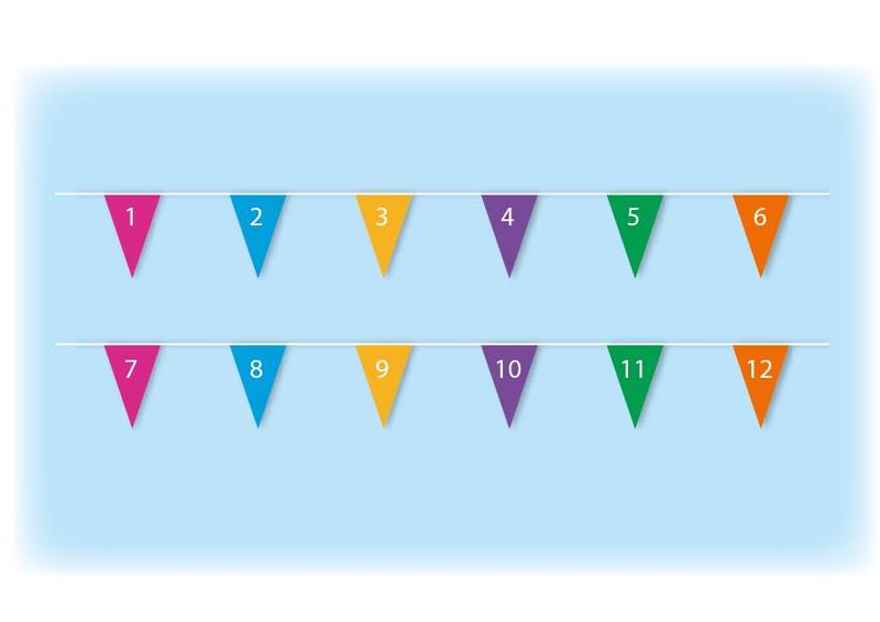 Count numbers bunting