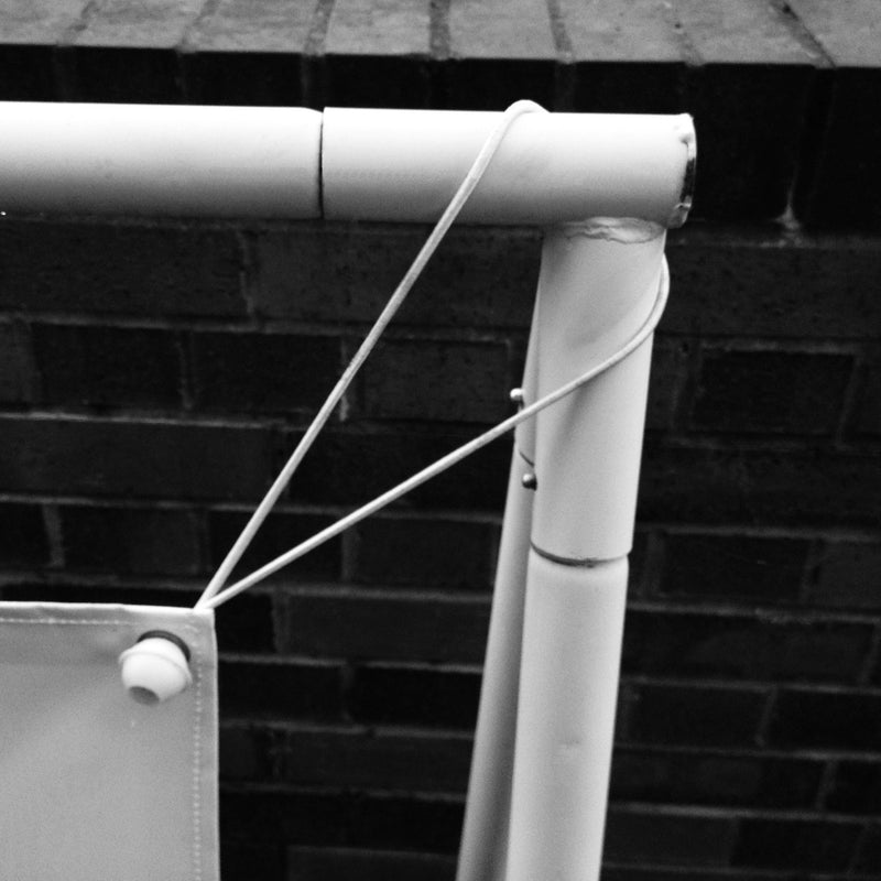 Steel banner A frame
