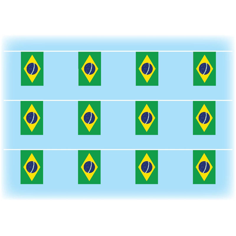 Brazil flag bunting