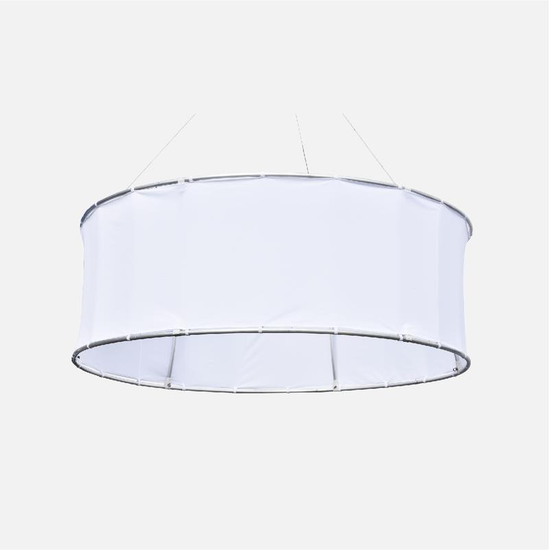 Circular hanging display