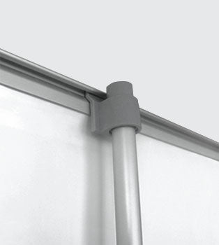 Echo roller banner support pole