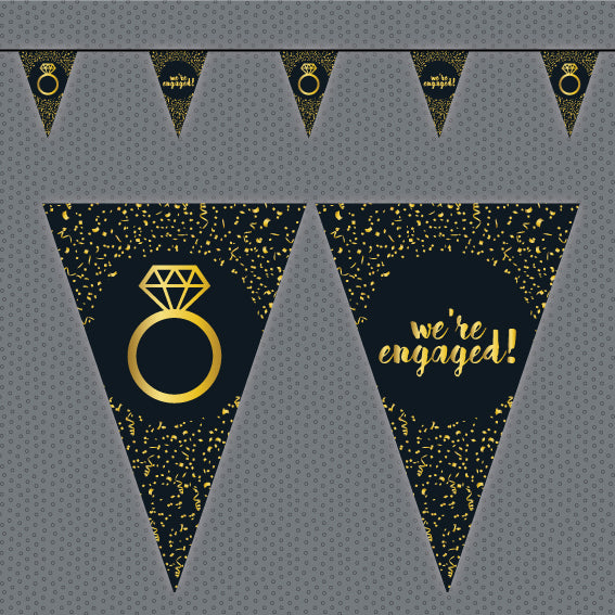 Engagement bunting