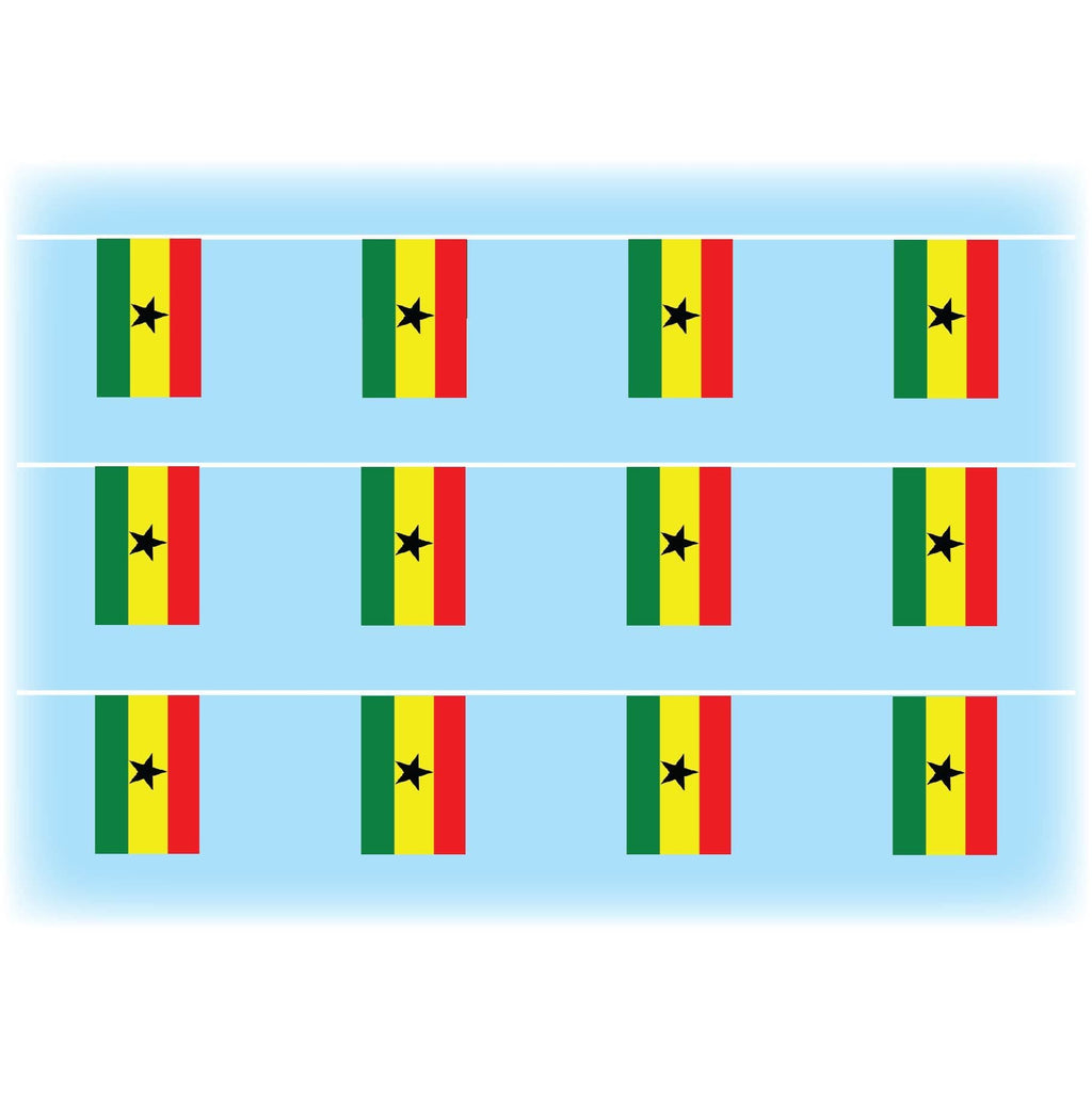 Ghana flag bunting