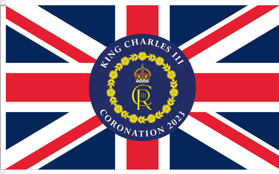 Flag for King Charles III coronation - Special edition design