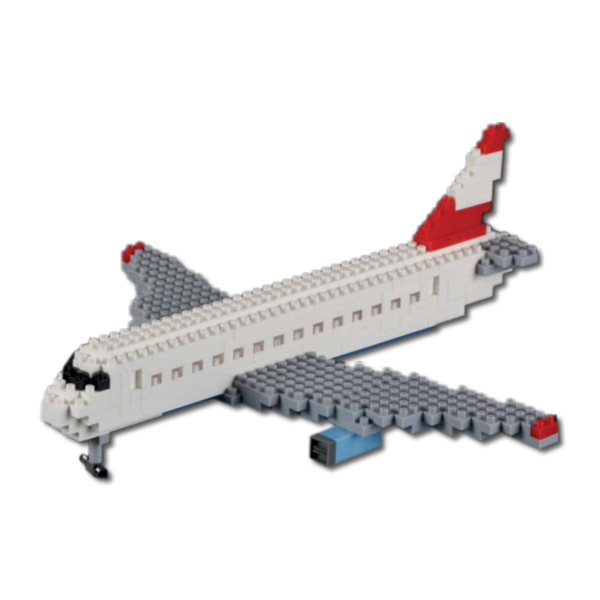 Personalised mini building block plane