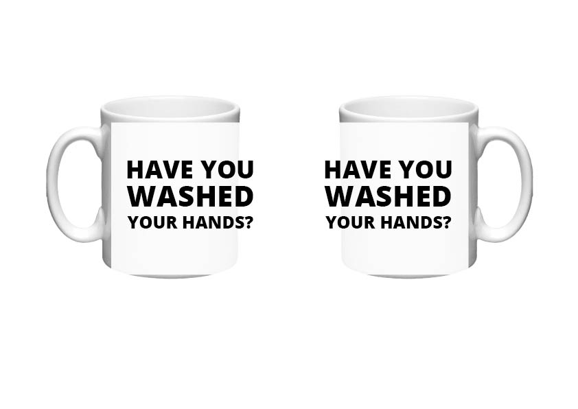 Wash your hands mug