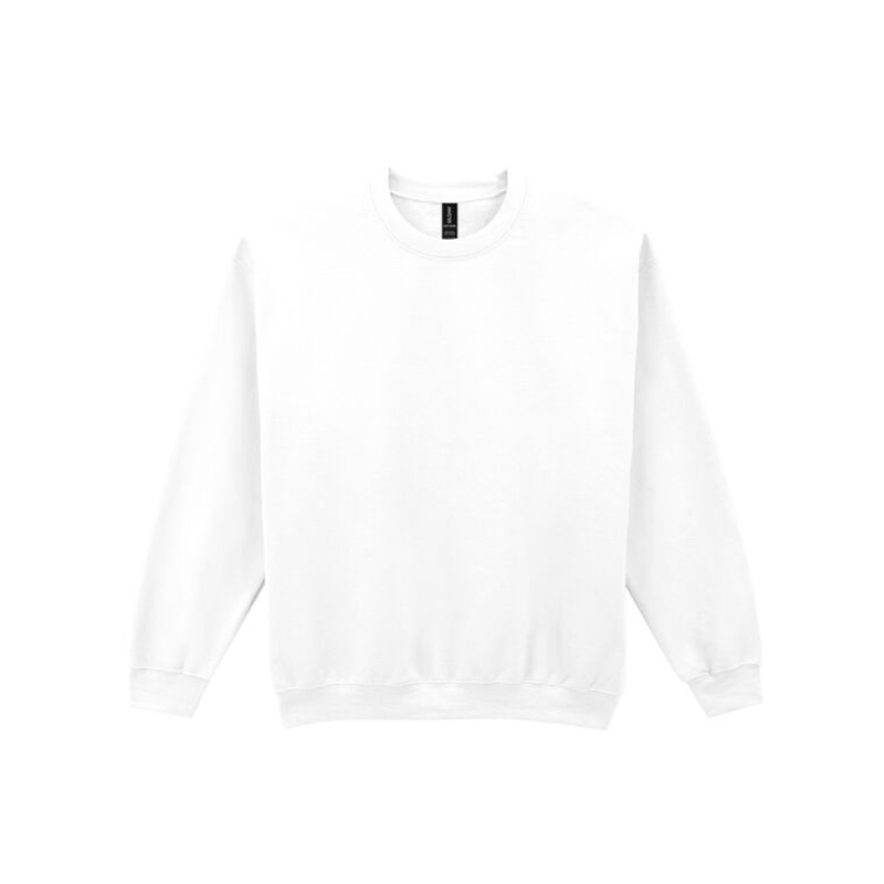 Gildan Heavy Blend Crewneck Sweatshirt - White