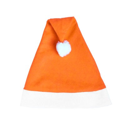 Personalised Orange Santa Hat