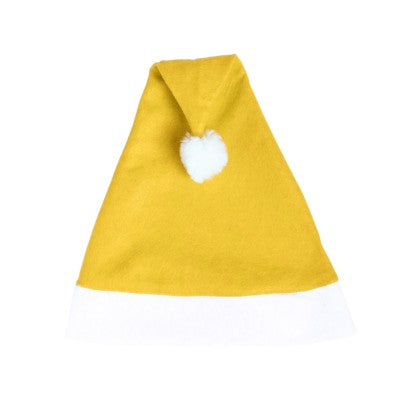 Personalised Yellow Santa Hat