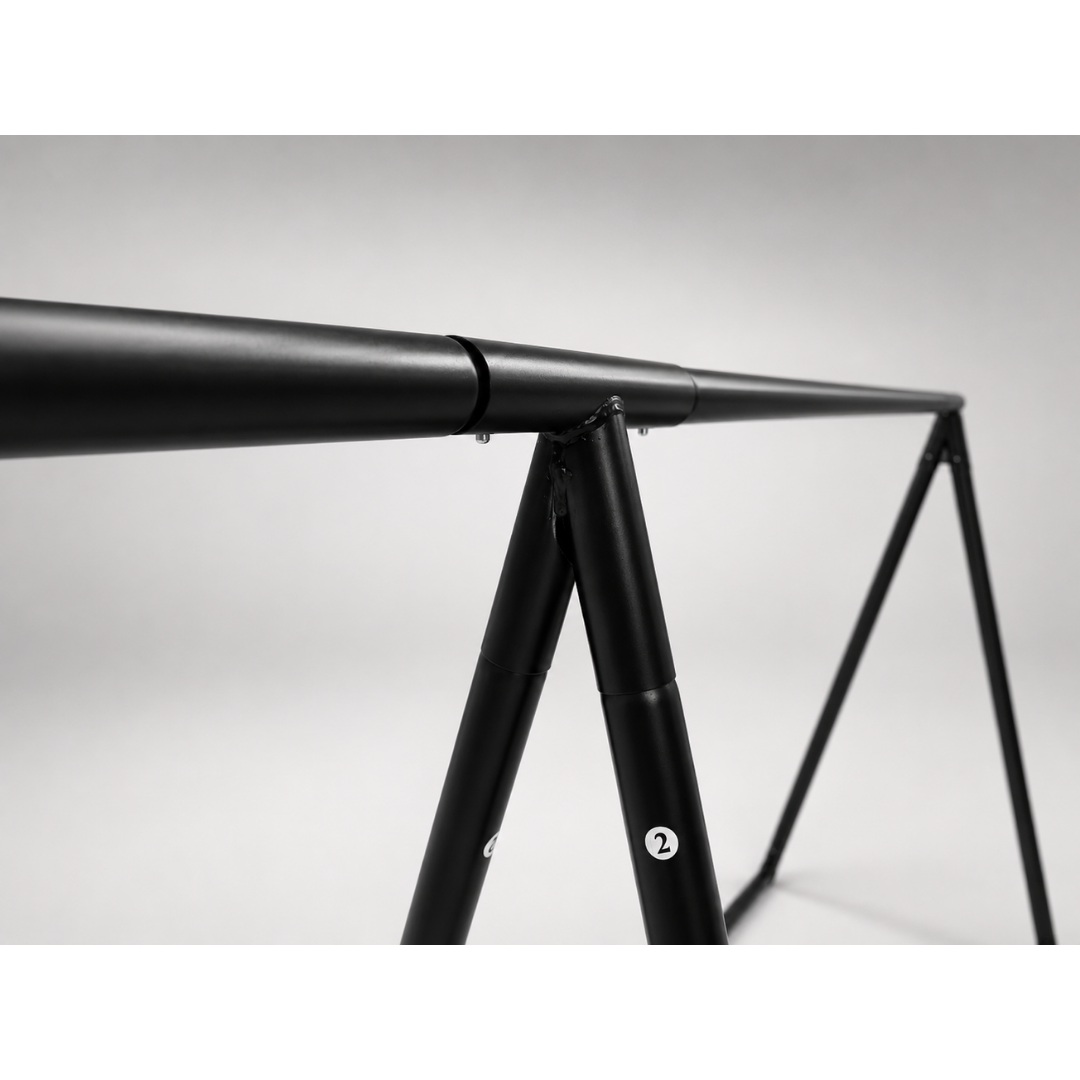 Steel Banner Frame - Black - FRAME ONLY