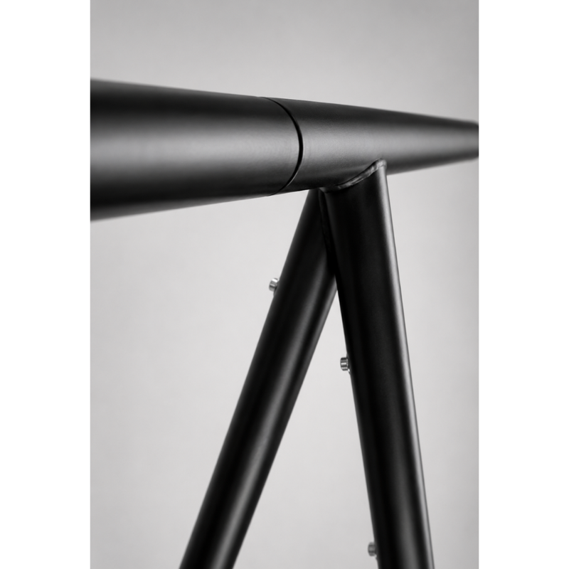 Steel Banner Frame - Black - With Banner