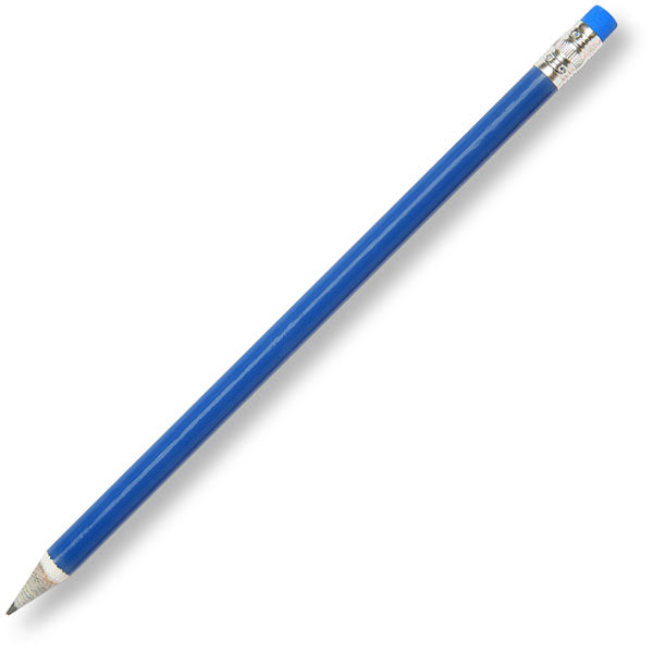 Promotional Newspaper Pencil - Spot Colour - Light Blue