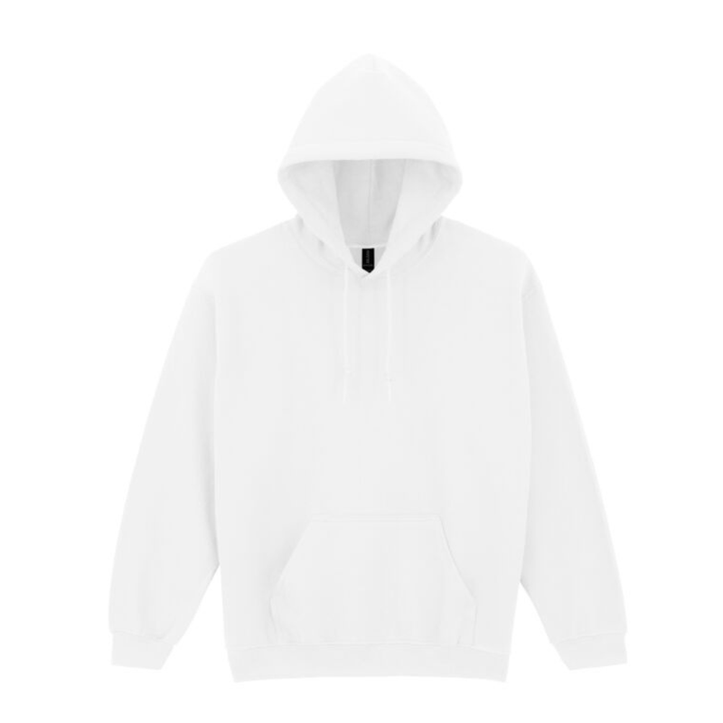 Gildan Heavy Blend Hoodie- White