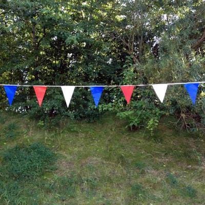 Red, White & Blue Polyflex Bunting