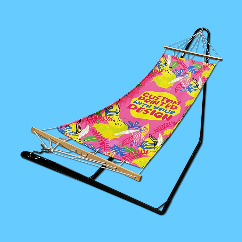 Custom printed hammock