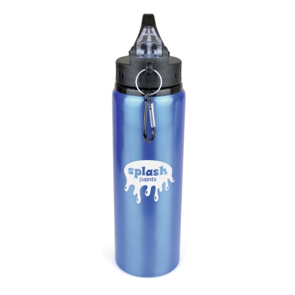 Promotional Fashion Sports Bottle 800ml - Spot Colour - Cyan