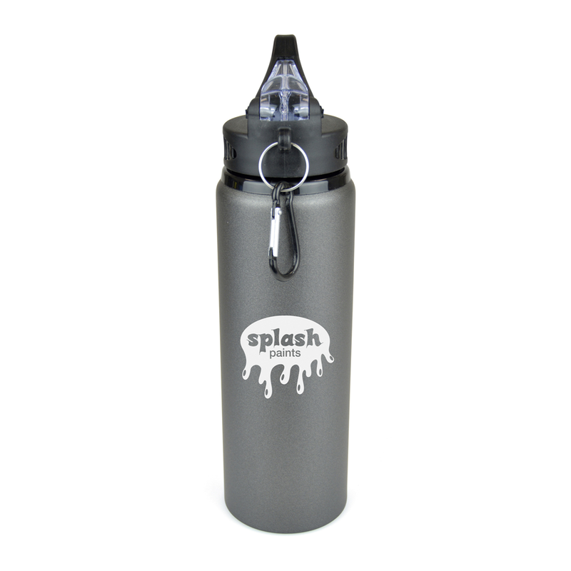 Promotional Fashion Sports Bottle 800ml - Spot Colour - Gunmetal