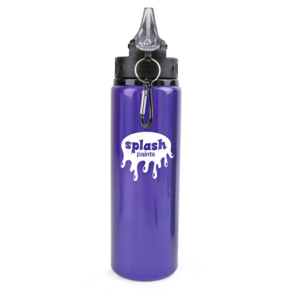 Promotional Fashion Sports Bottle 800ml - Spot Colour - Purple