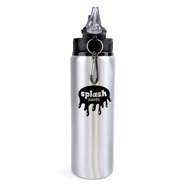 Promotional Fashion Sports Bottle 800ml - Spot Colour - Silver