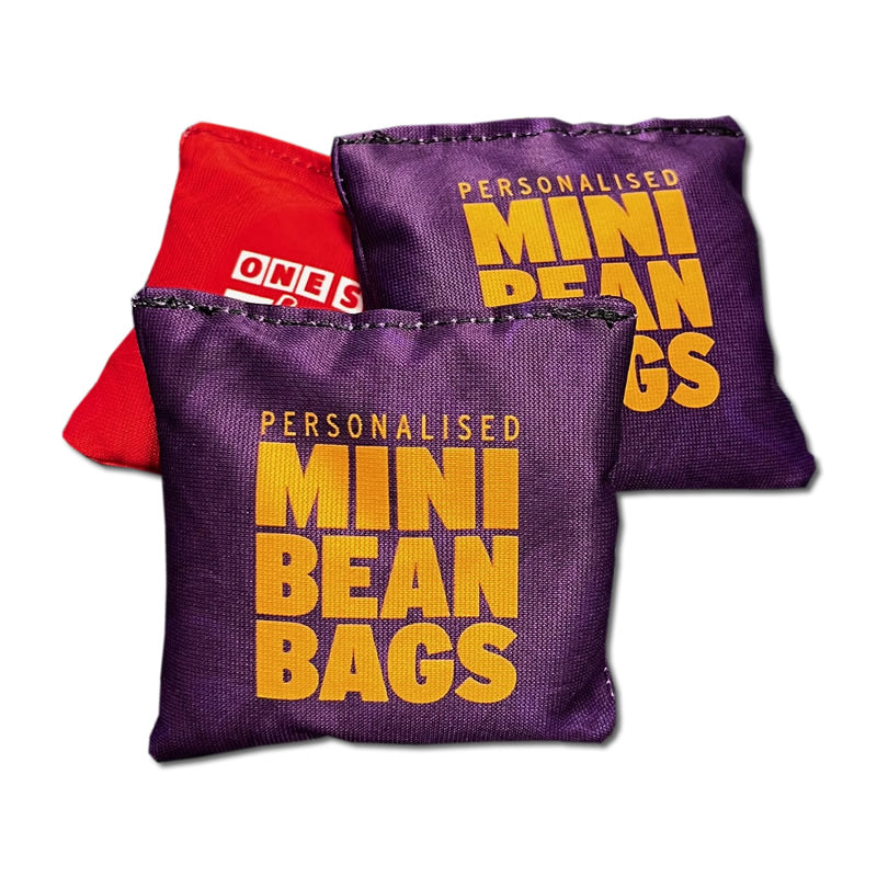 Personalised mini beanbag