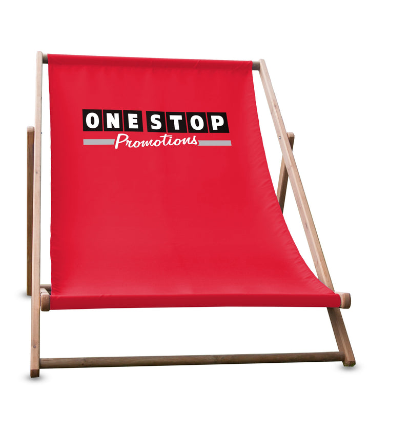 Giant Custom Printed Deckchair