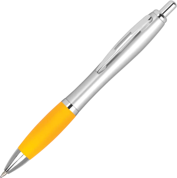 Promotional Contour Argent Ballpen - Yellow