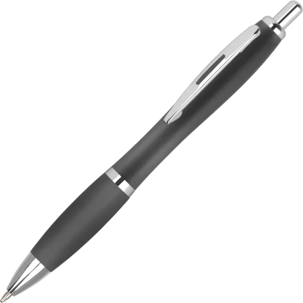 Promotional Contour Frost Ballpen - Black