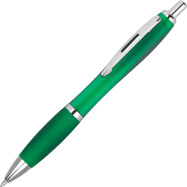 Promotional Contour Frost Ballpen - Green