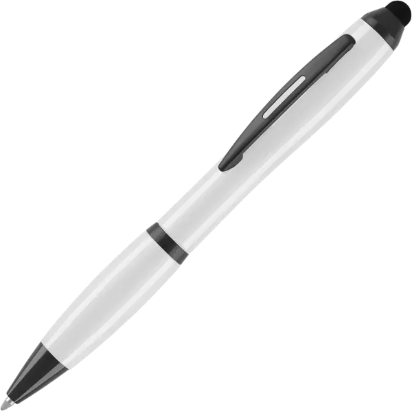 Promotional Contour i-Noir Ballpen - White