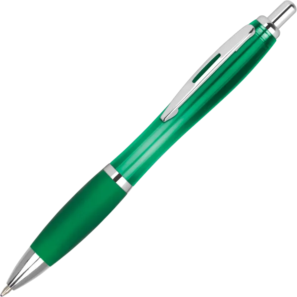 Promotional Contour Recycled Ballpen - Green