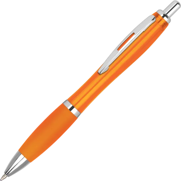 Promotional Contour Recycled Ballpen - Orange